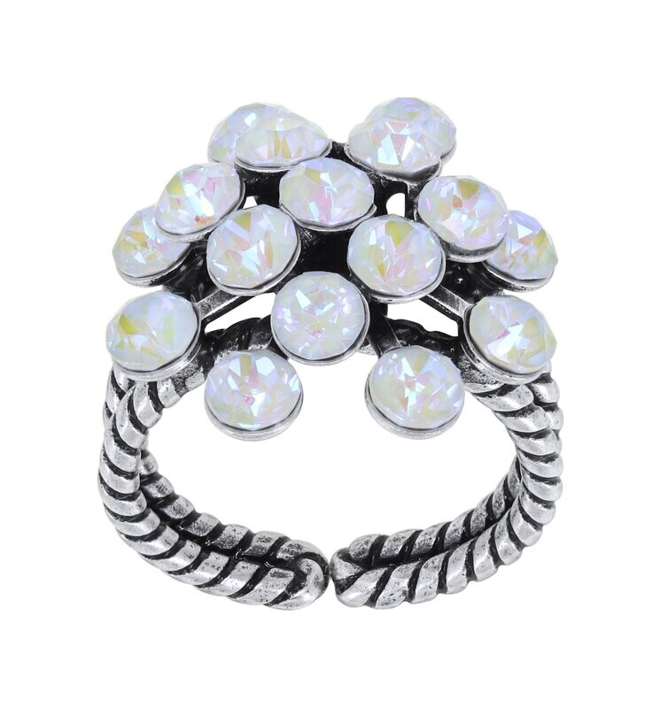 Konplott Ring "Magic Fireball" white