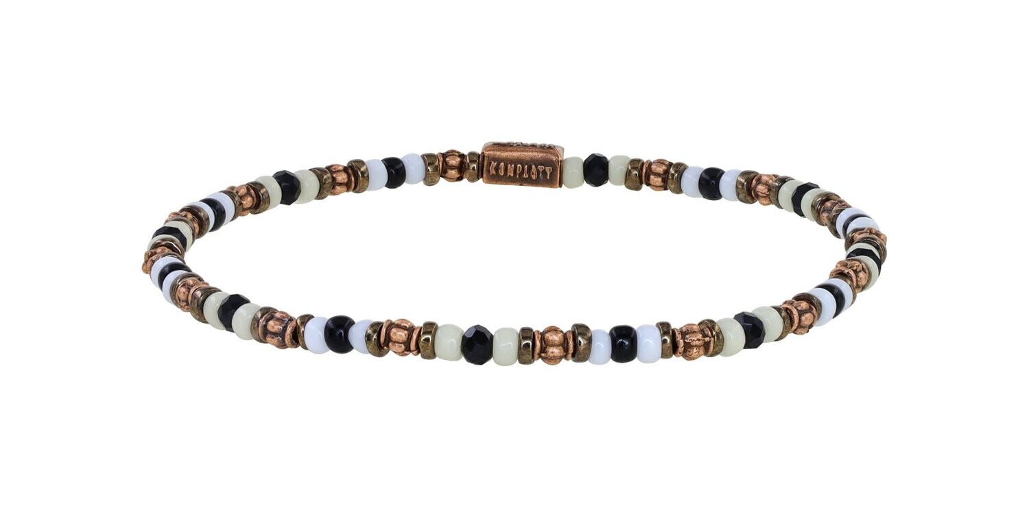 Konplott Armband "Petit Glamour d´Afrique" black/ white