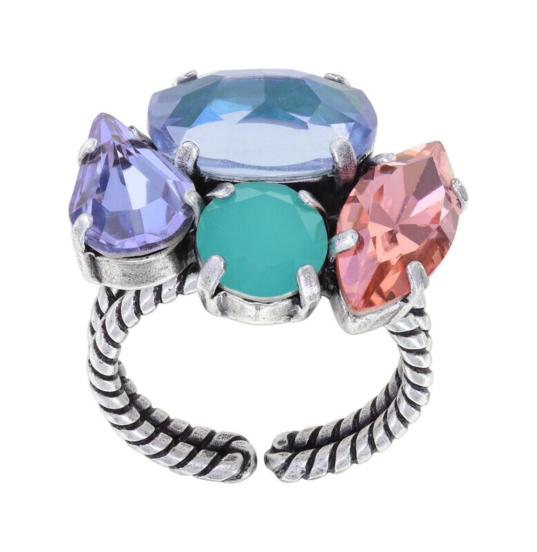 Konplott Ring Konplott Ring "Afternoon Tea de Luxe" pastel multi