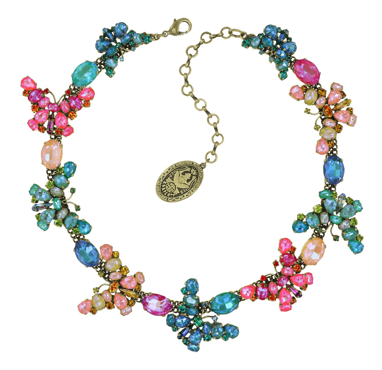Konplott Collier "Butterfly Dance" strong multi