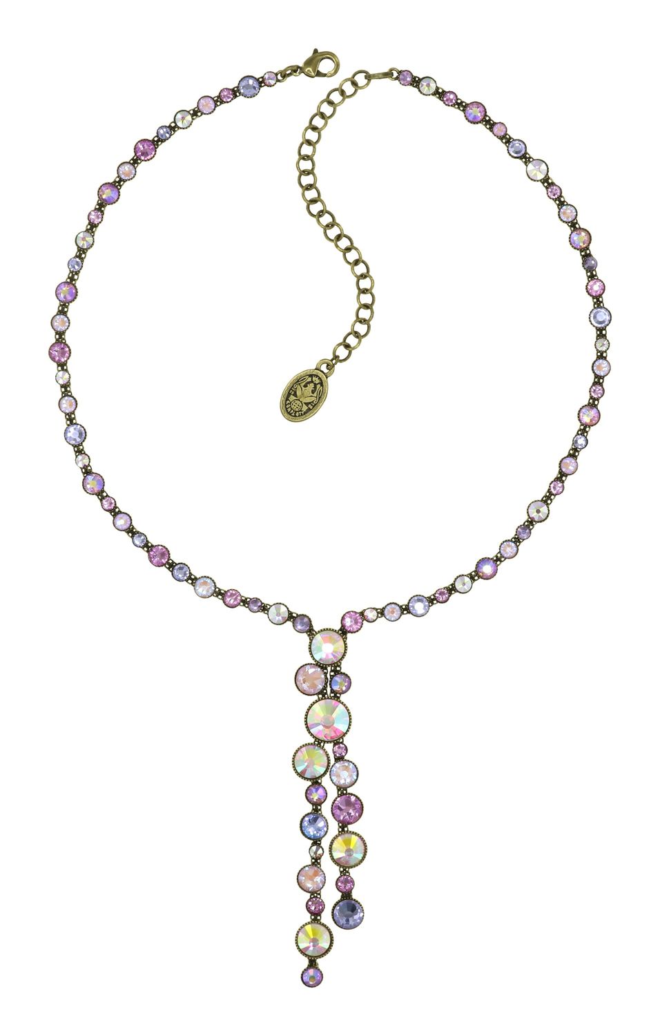 Konplott Kette "Water Cascade Glam" lila