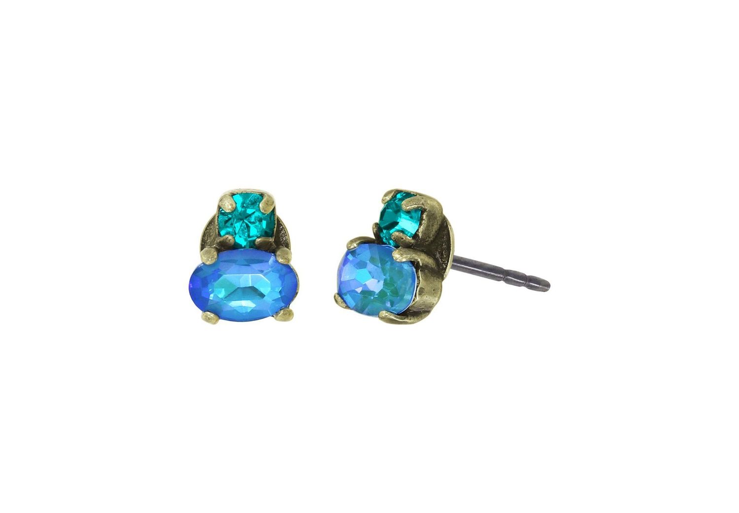 Konplott Ohrstecker "Butterfly Dance" blue
