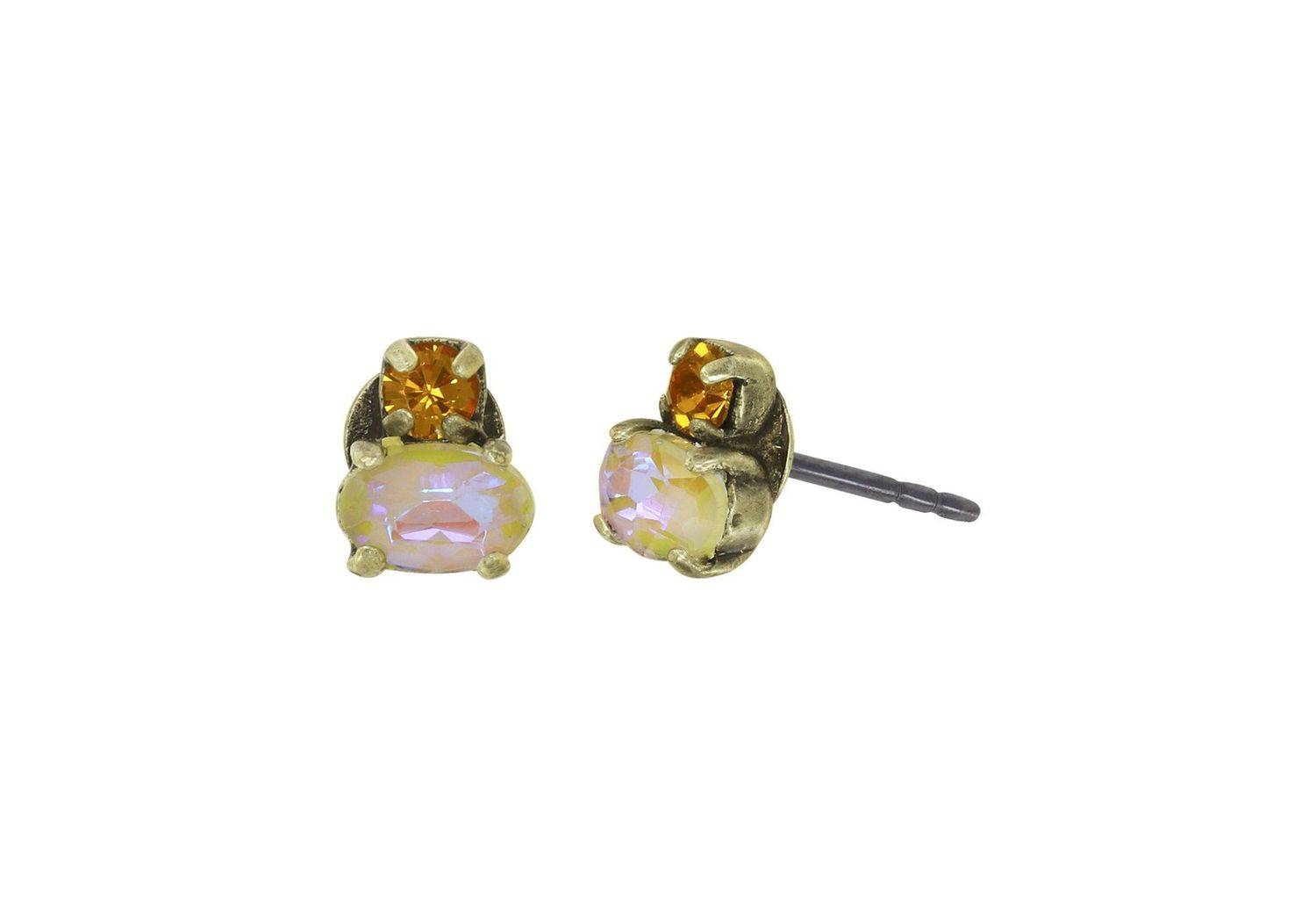 Konplott Ohrstecker "Butterfly Dance" yellow/ orange