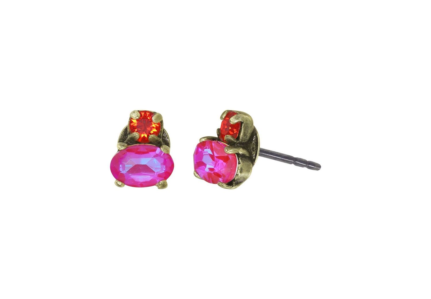 Konplott Ohrstecker "Butterfly Dance" red