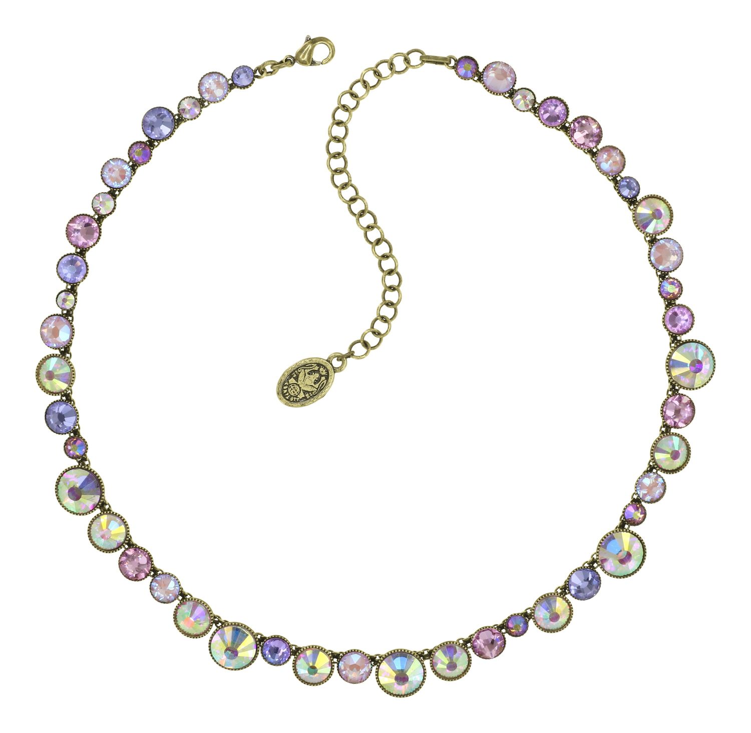 Konplott Kette  "Water Cascade Glam" lila