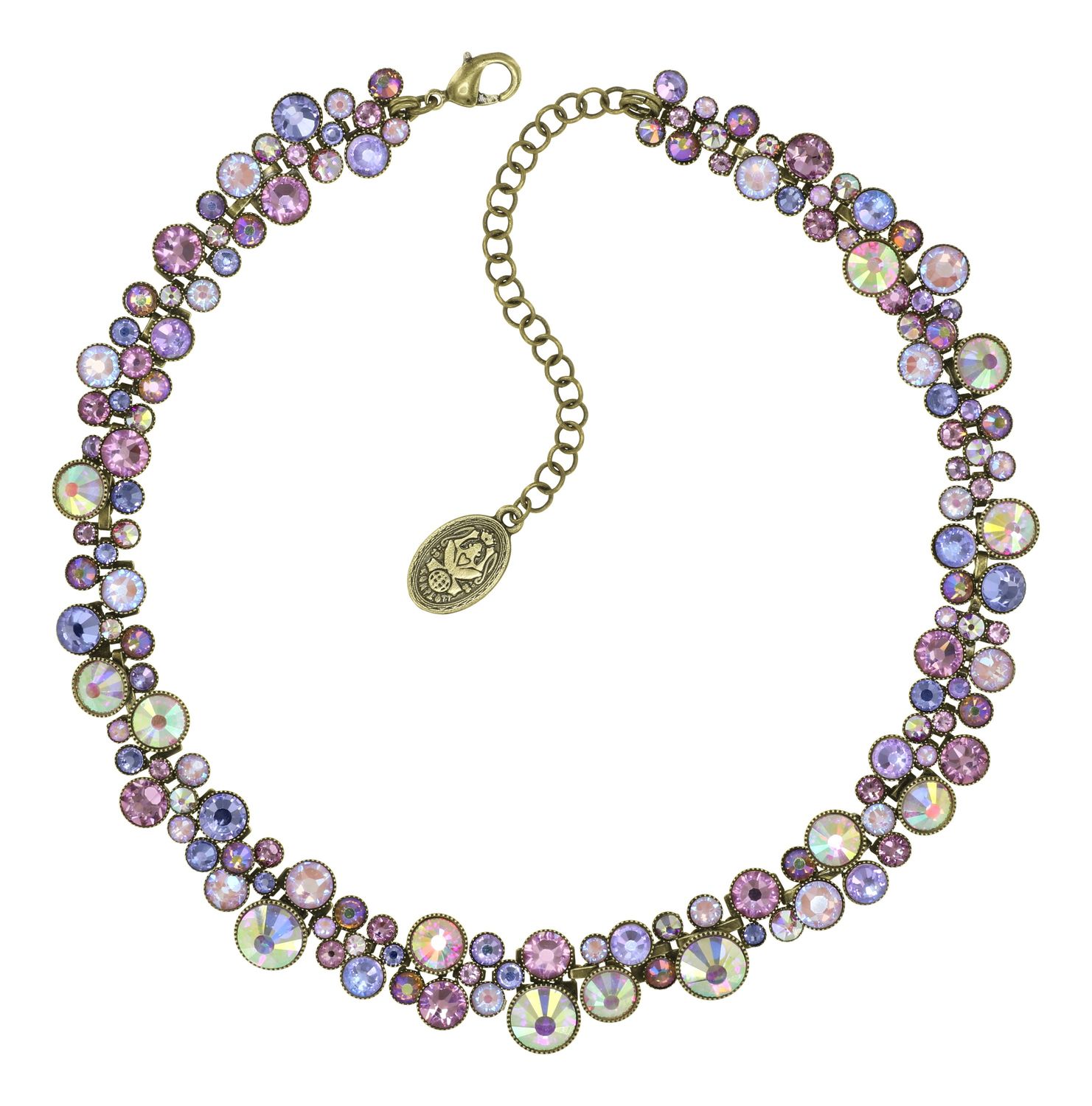 Konplott Kette "Water Cascade Glam" lila