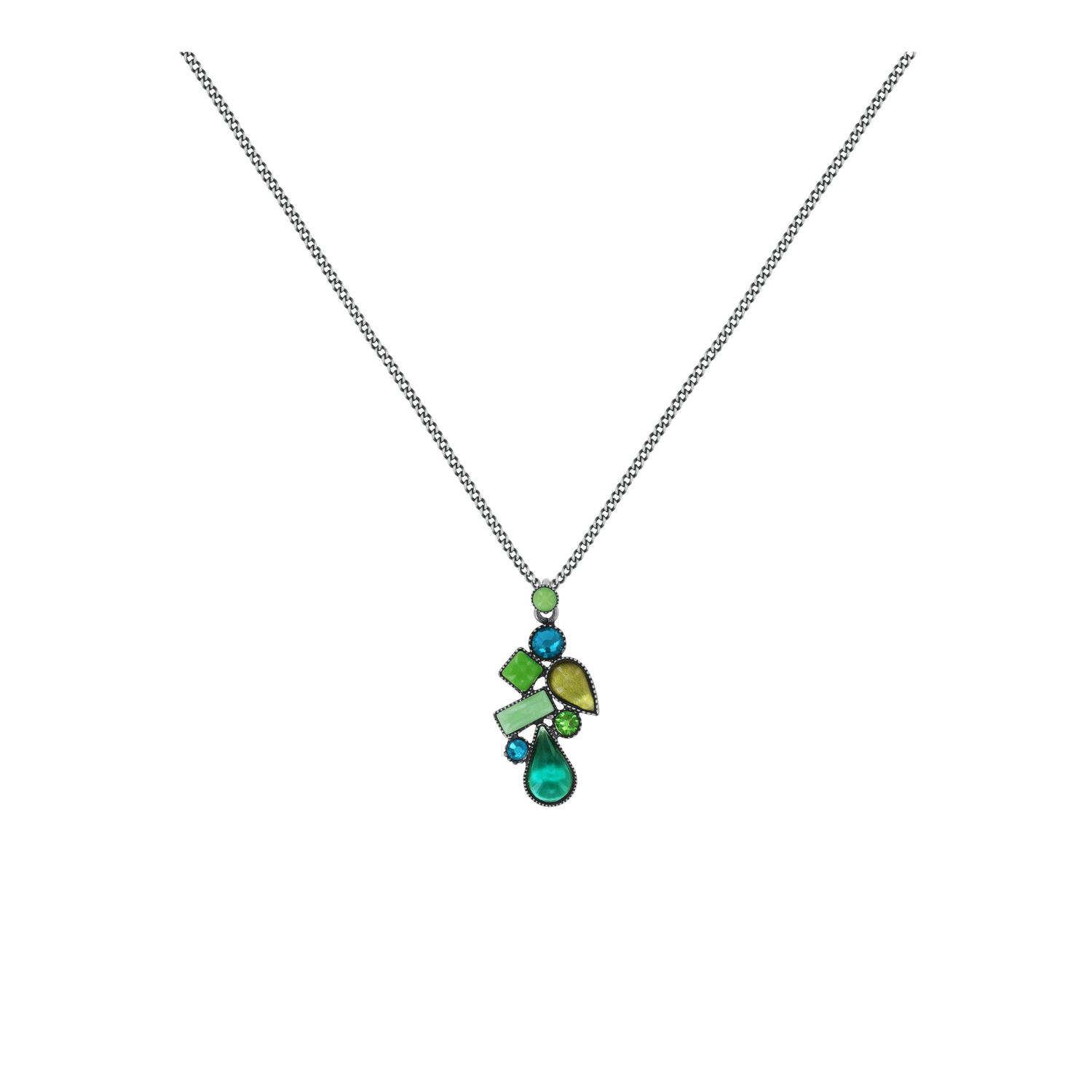 Konplott Kette mit Anhänger "Afternoon Bling" green