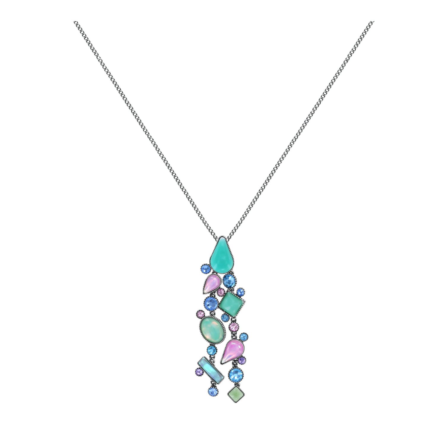 Konplott Kette mit Anhänger "Afternoon Bling" pastel multi