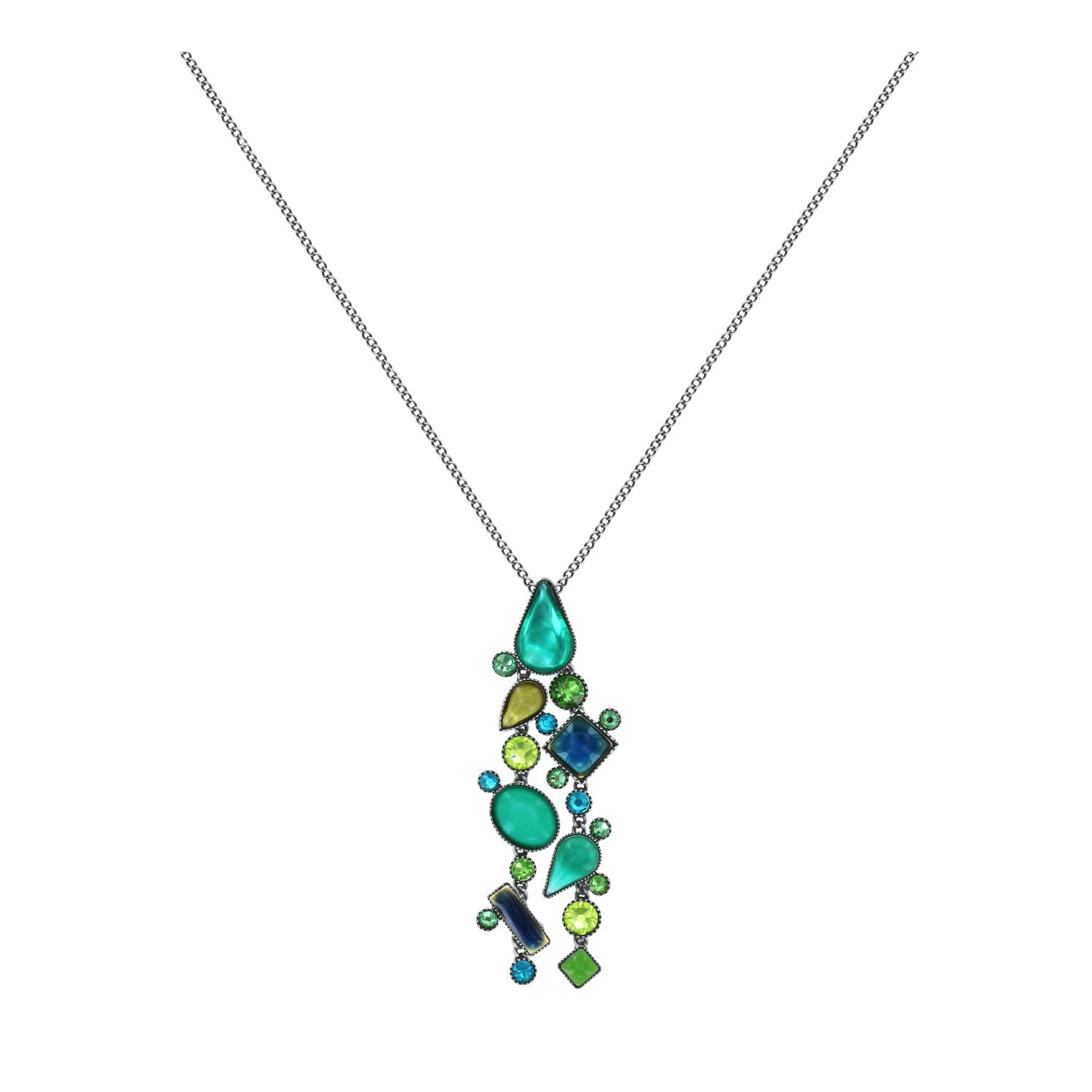 Konplott Kette mit Anhänger "Afternoon Bling" green