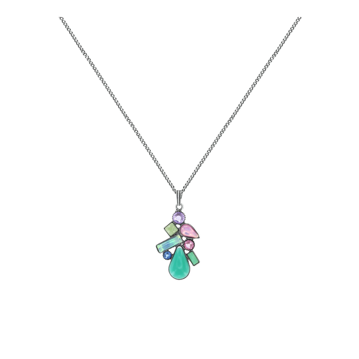 Konplott Kette mit Anhänger "Afternoon Bling" pastel multi