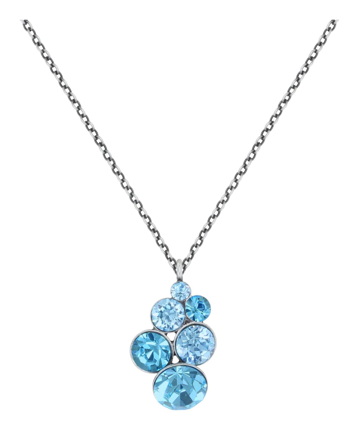 Konplott Kette mit Anhänger "Petit Glamour" light blue