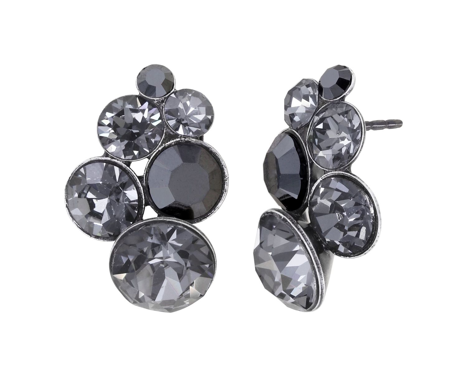 Konplott Ohrstecker "Petit Glamour" black