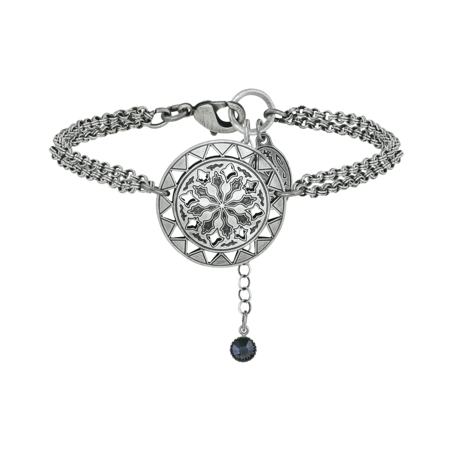 ​Konplott Armband "Shades of Light" Silber
