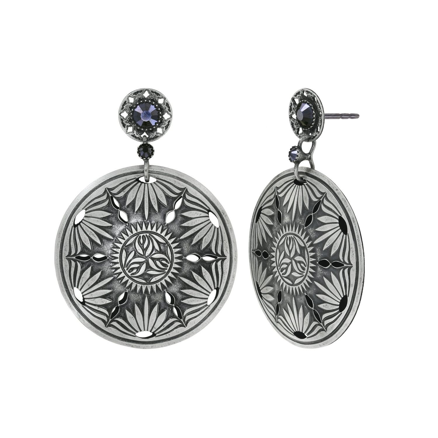 ​Konplott Ohrringe "Shades of Light" Silber