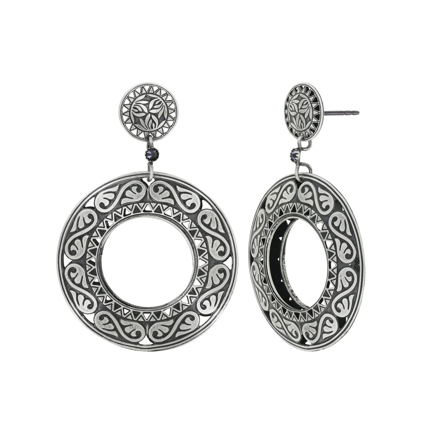 ​Konplott Ohrringe "Shades of Light" Silber