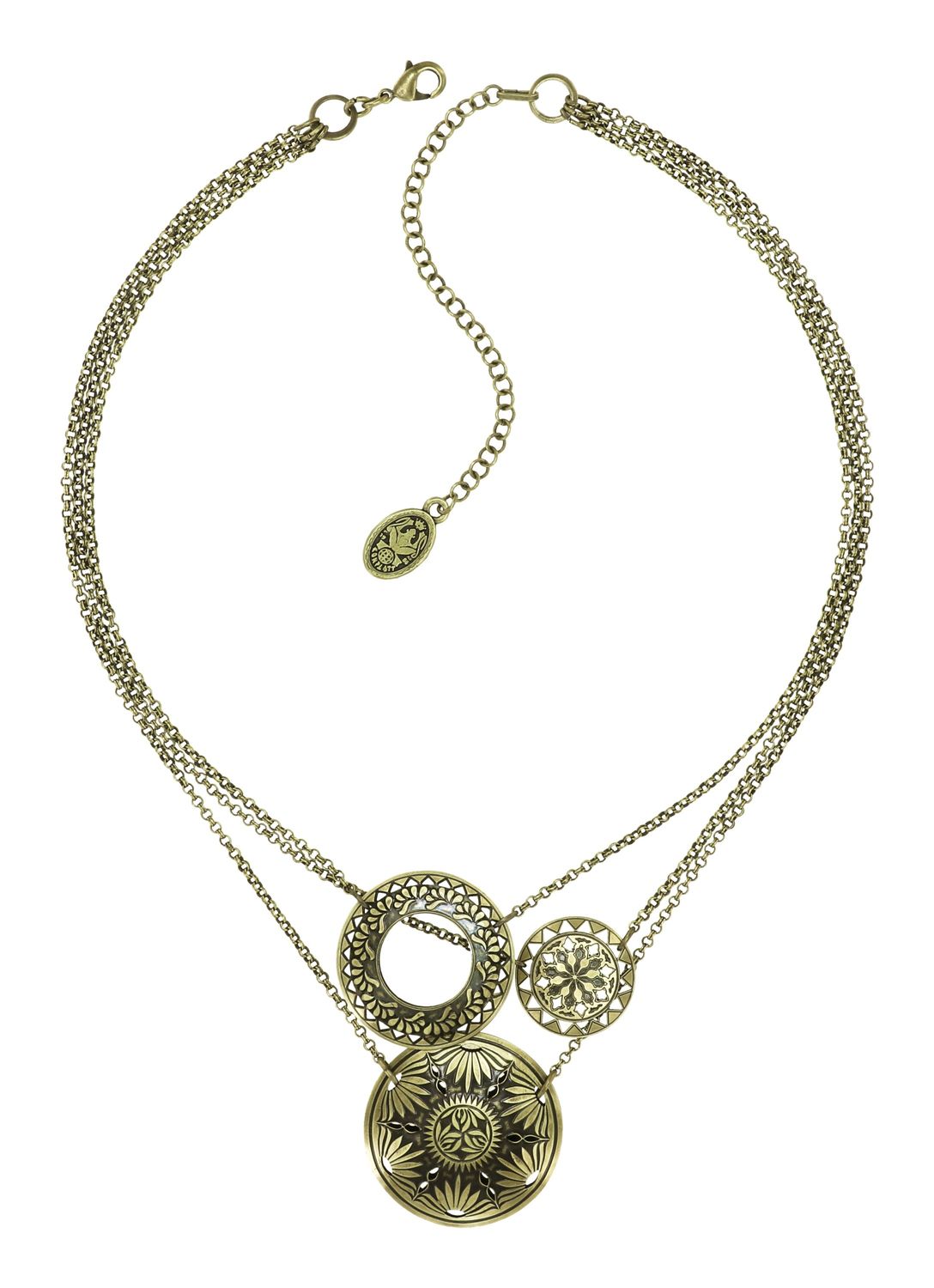 ​Konplott Kette "Shades of Light" messing