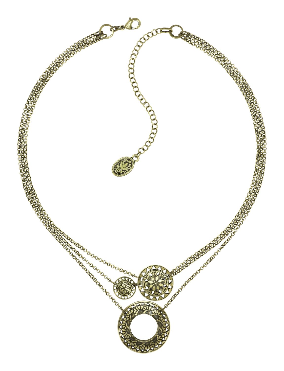 ​Konplott Kette "Shades of Light" messing