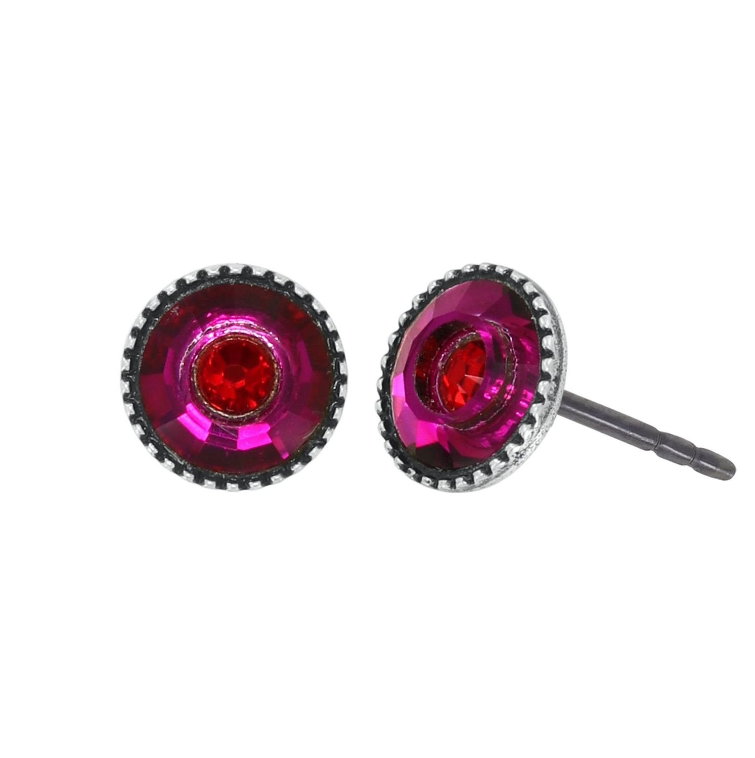 ​Konplott Ohrringe "Donutissima" rose/red