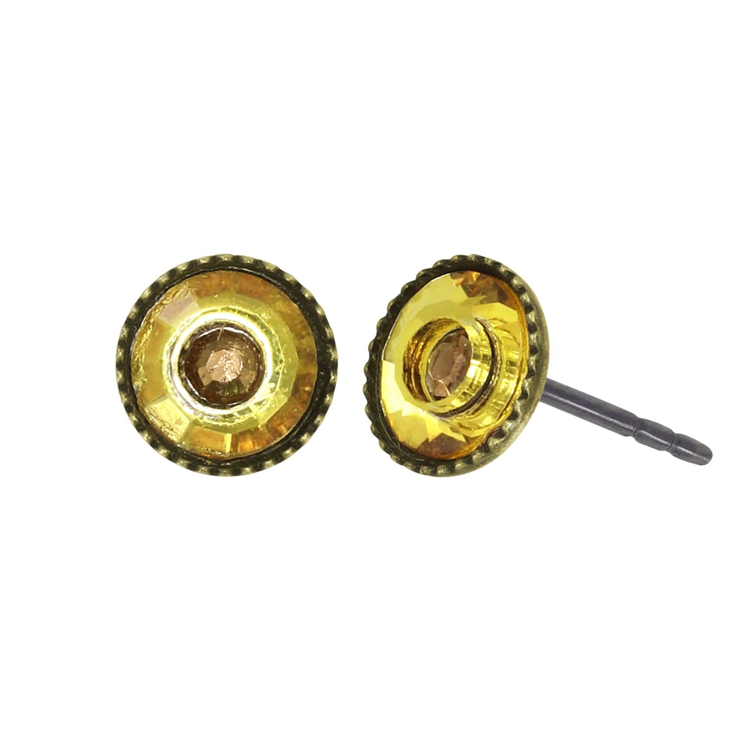 ​Konplott Ohrringe "Donutissima" yellow