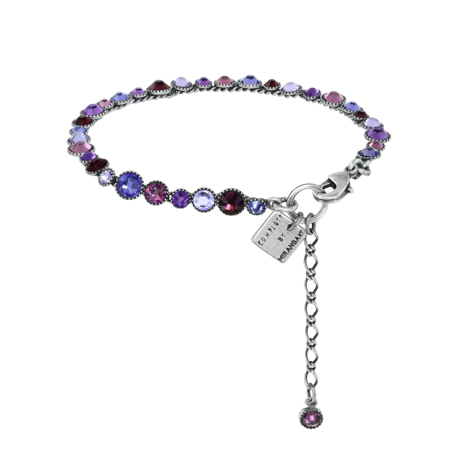 ​Konplott Armband "Water Cascade" lila