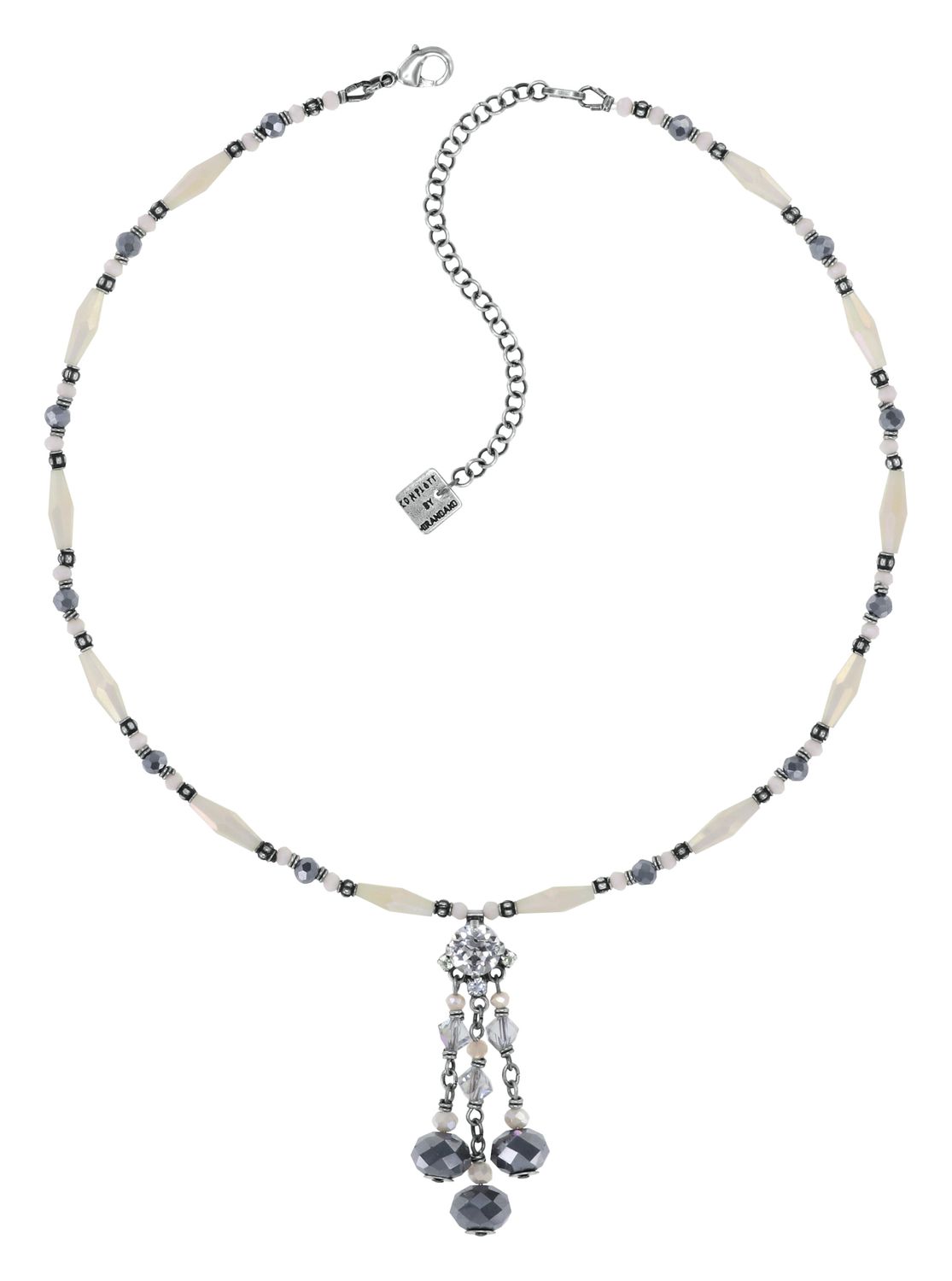 ​Konplott Halskette "Indian Summer" white