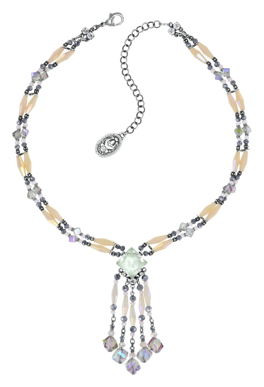 ​Konplott Halskette "Indian Summer" white