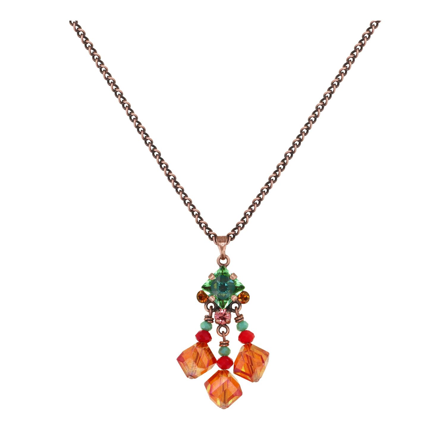 ​Konplott Kette "Indian Summer" orange