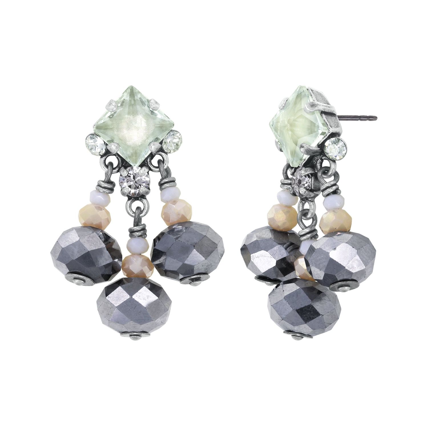 ​Konplott Ohrringe "Indian Summer" white