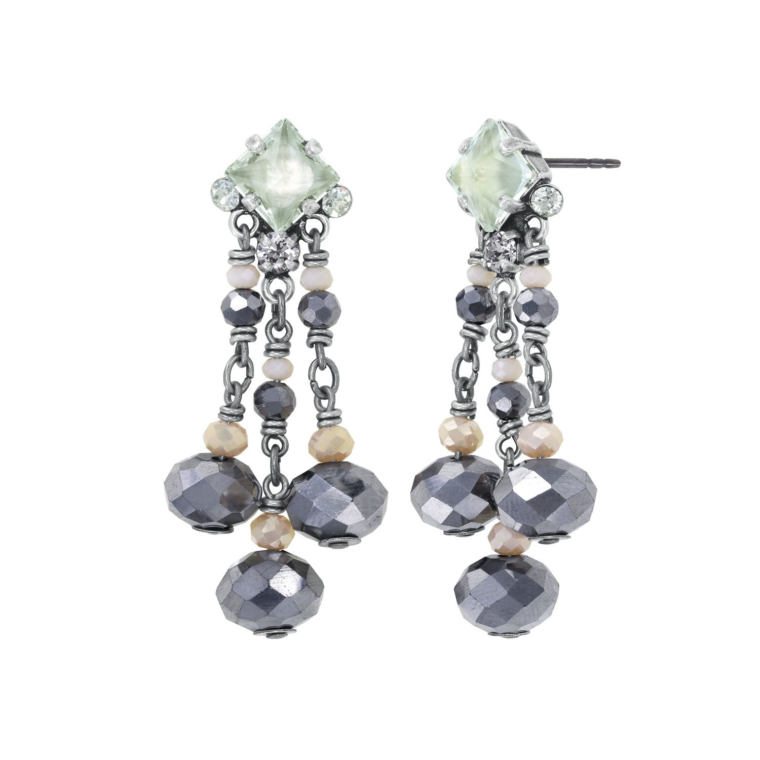 ​Konplott Ohrringe "Indian Summer" white