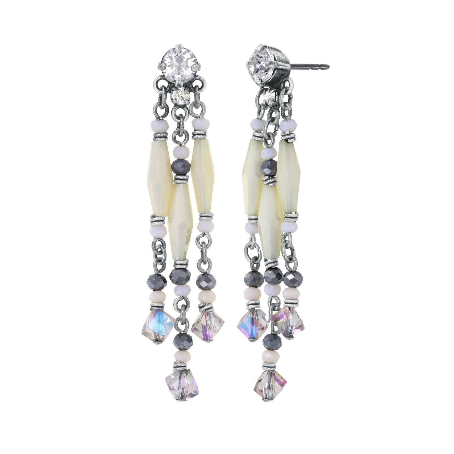 ​Konplott Ohrringe "Indian Summer" white