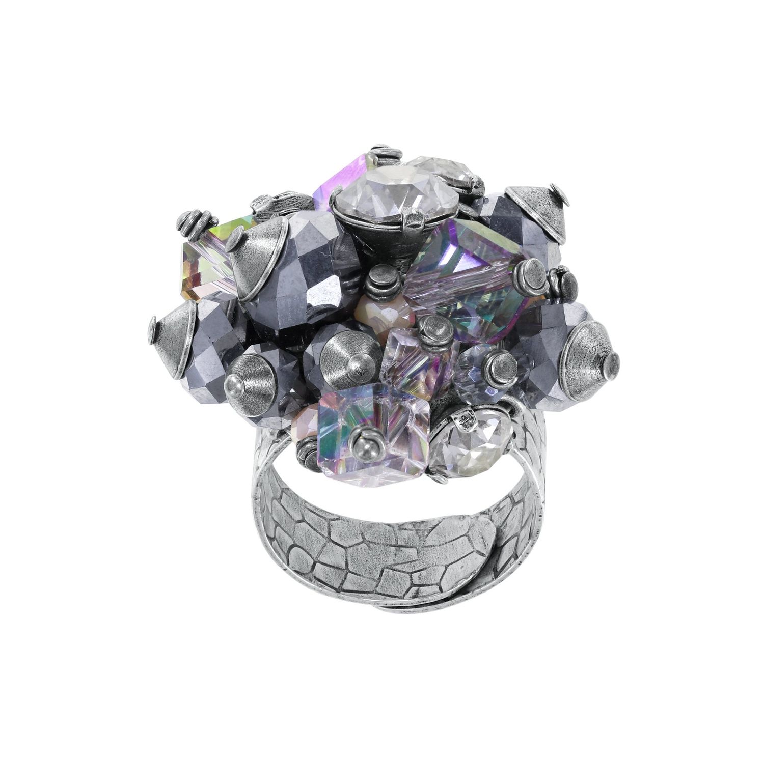 ​Konplott Ring "Indian Summer" white