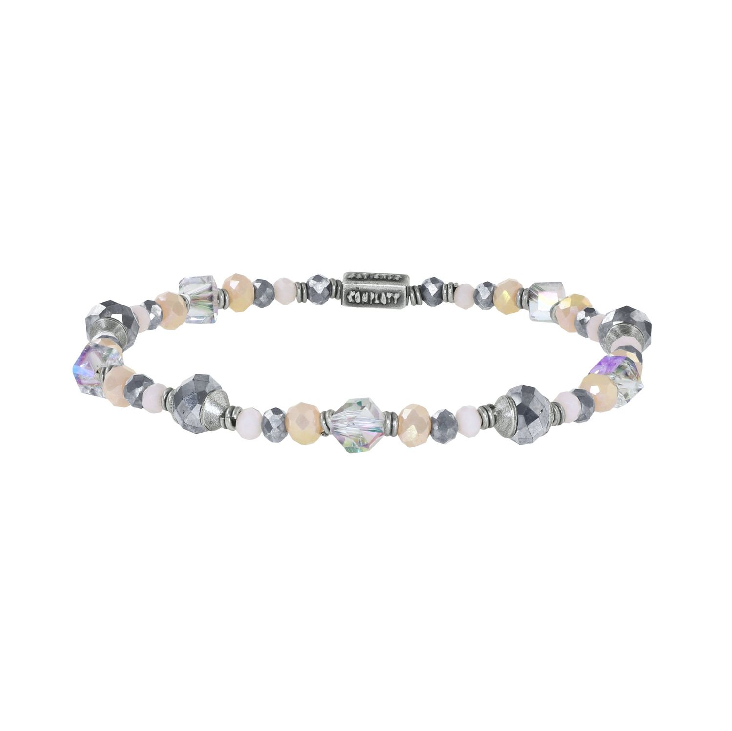​Konplott Armband "Petit Glamour d' Afrique" white