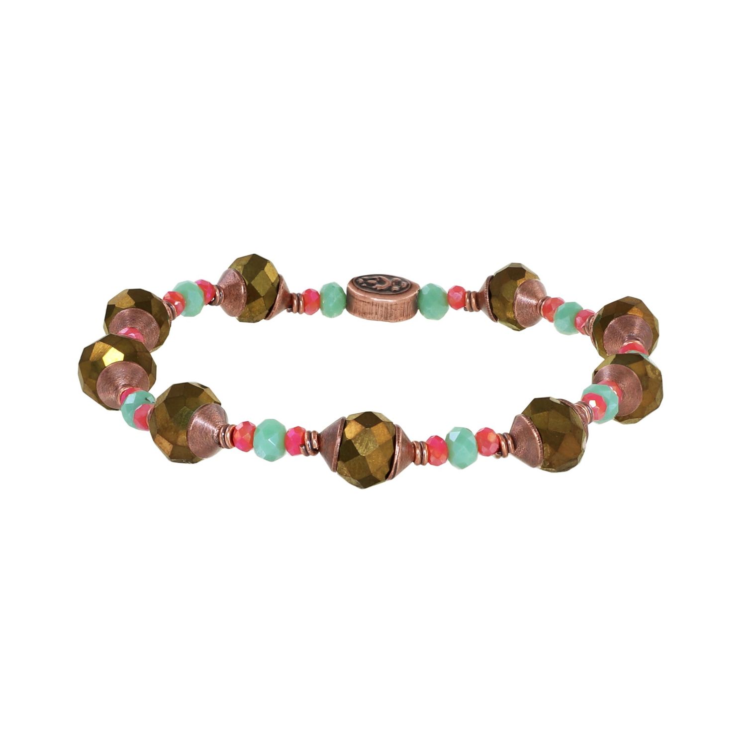 ​​Konplott Armband "Petit Glamour d' Afrique" orange