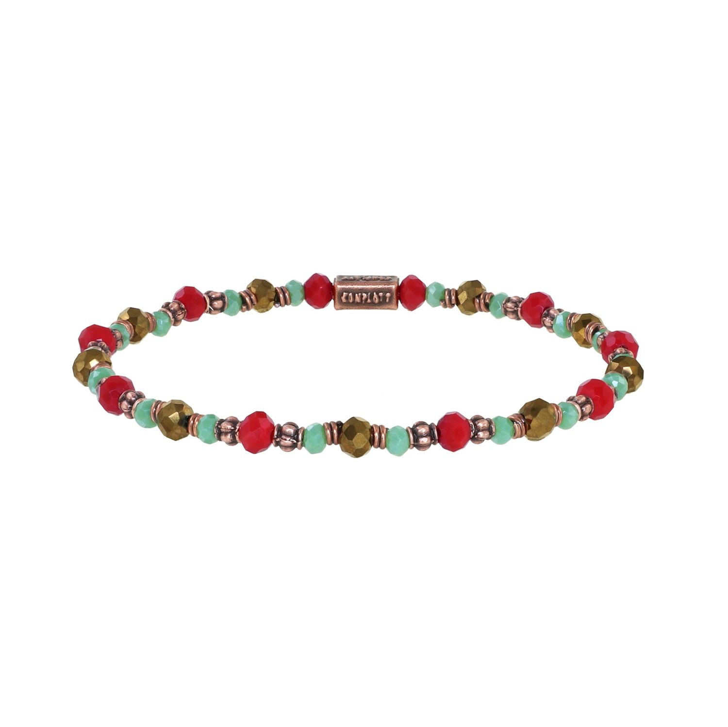 ​Konplott Armband "Petit Glamour d' Afrique" orange