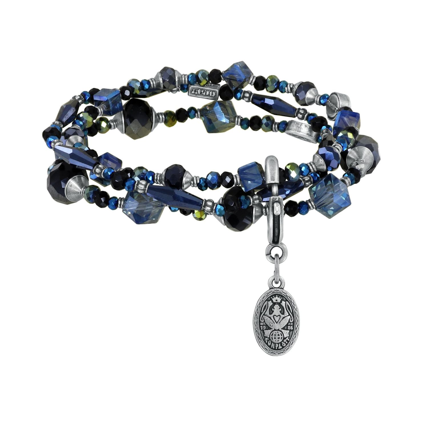 ​Konplott Armband "Petit Glamour d' Afrique" black