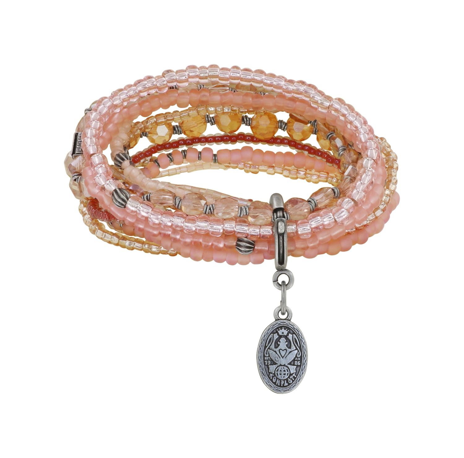 ​Konplott Armband "Petit Glamour d'Afrique" multi rose