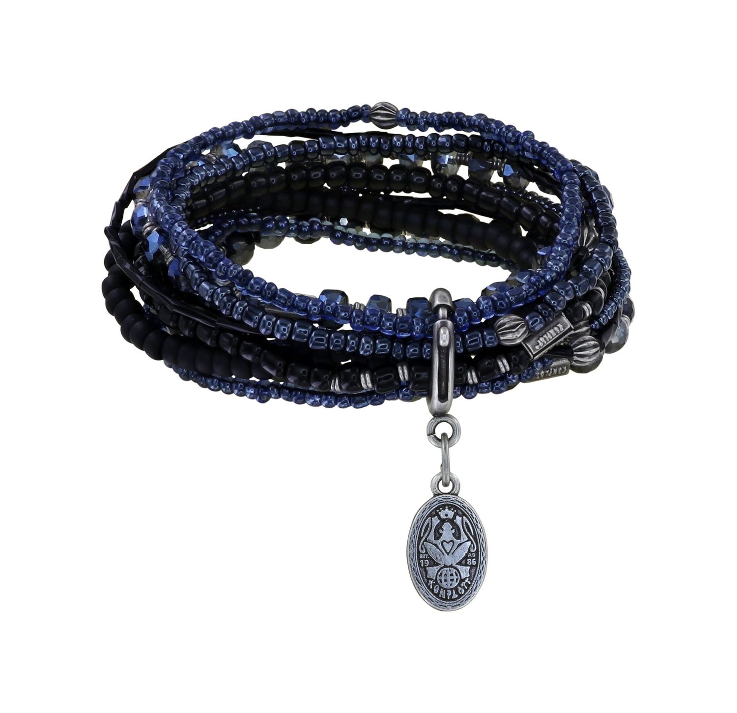 ​Konplott Armband "Petit Glamour d'Afrique" schwarz