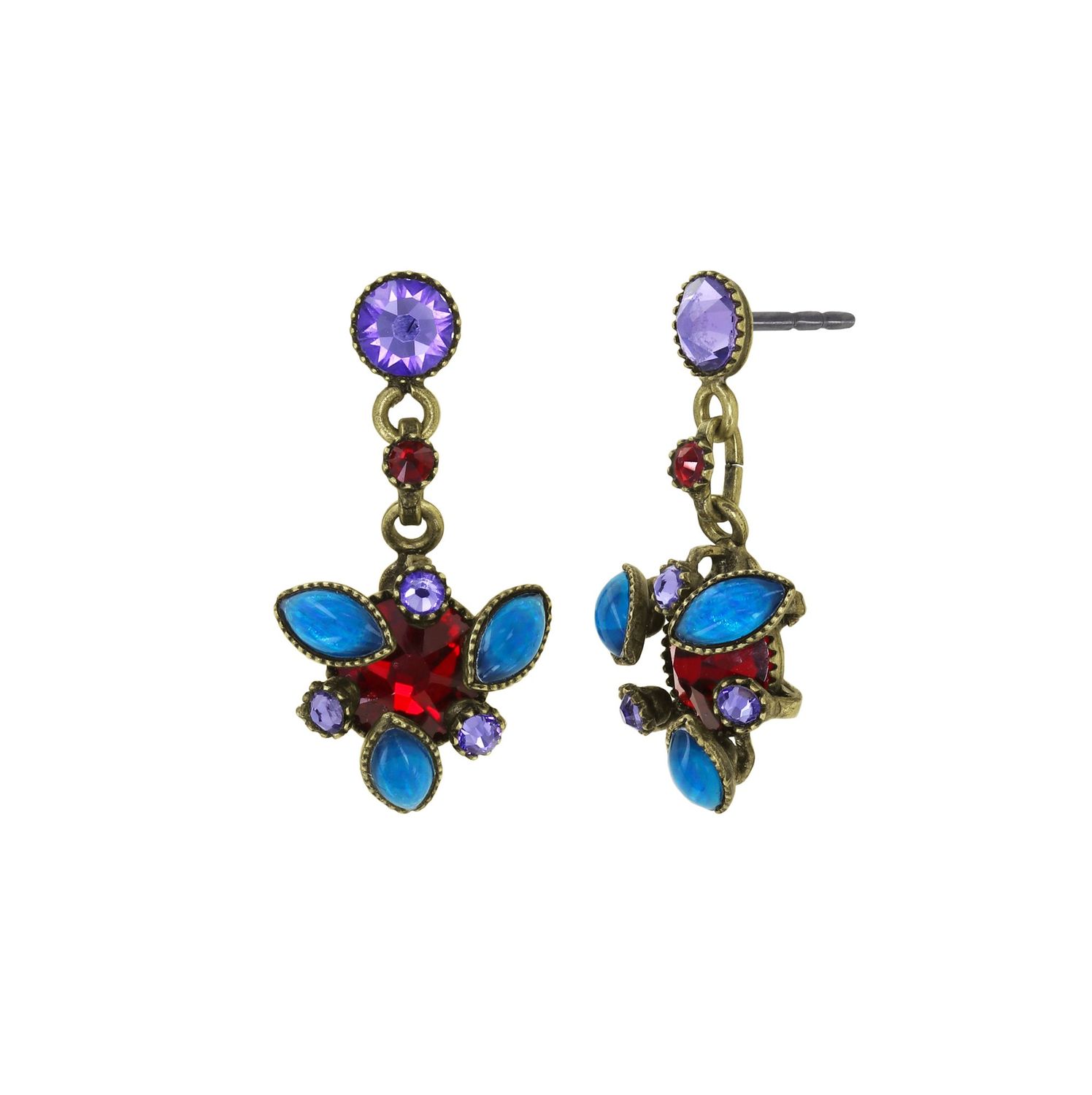 ​Konplott Ohrringe "Alien Anemone" multi