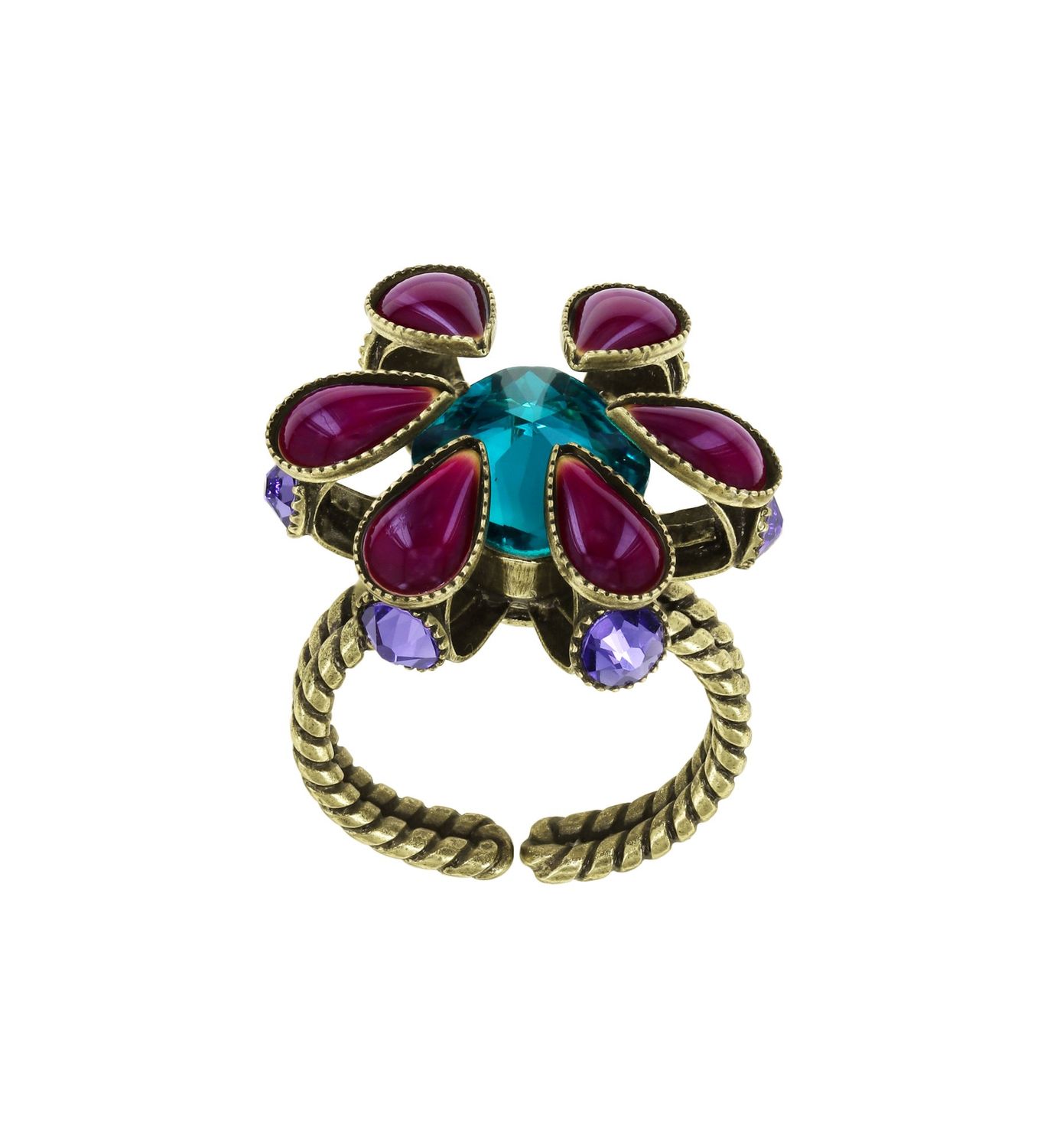 ​Konplott Ring "Alien Anemone" multi