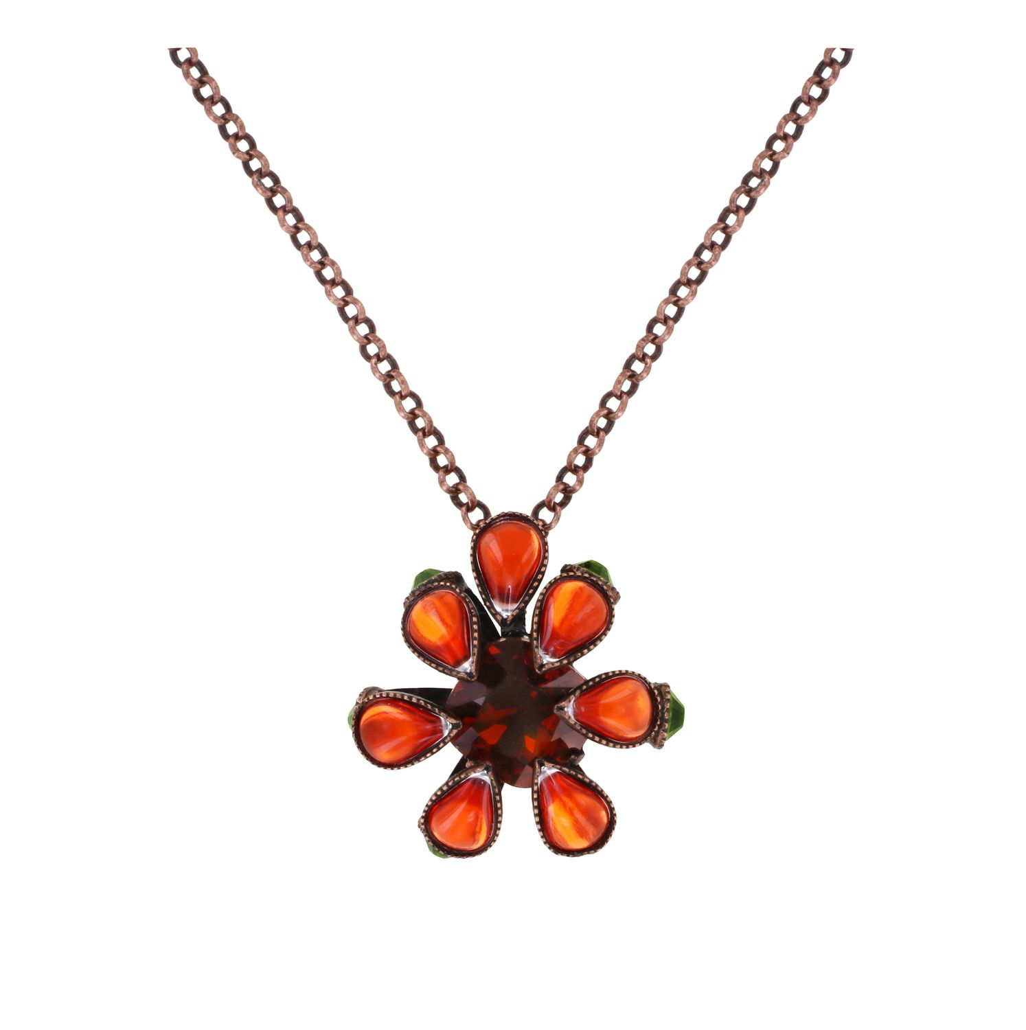​Konplott Kette "Alien Anemone" Orange