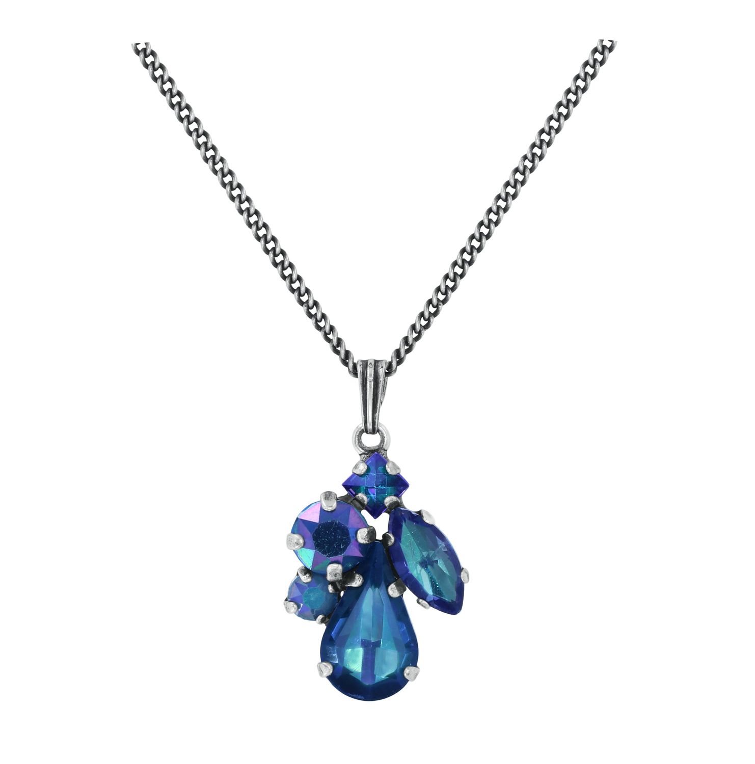 Konplott Kette Anhänger "Afternoon Tea de Luxe" blue