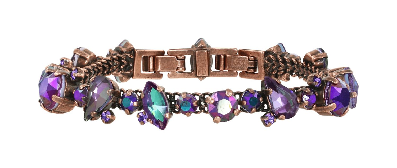 Konplott Armband "Afternoon Tea de Luxe" lila