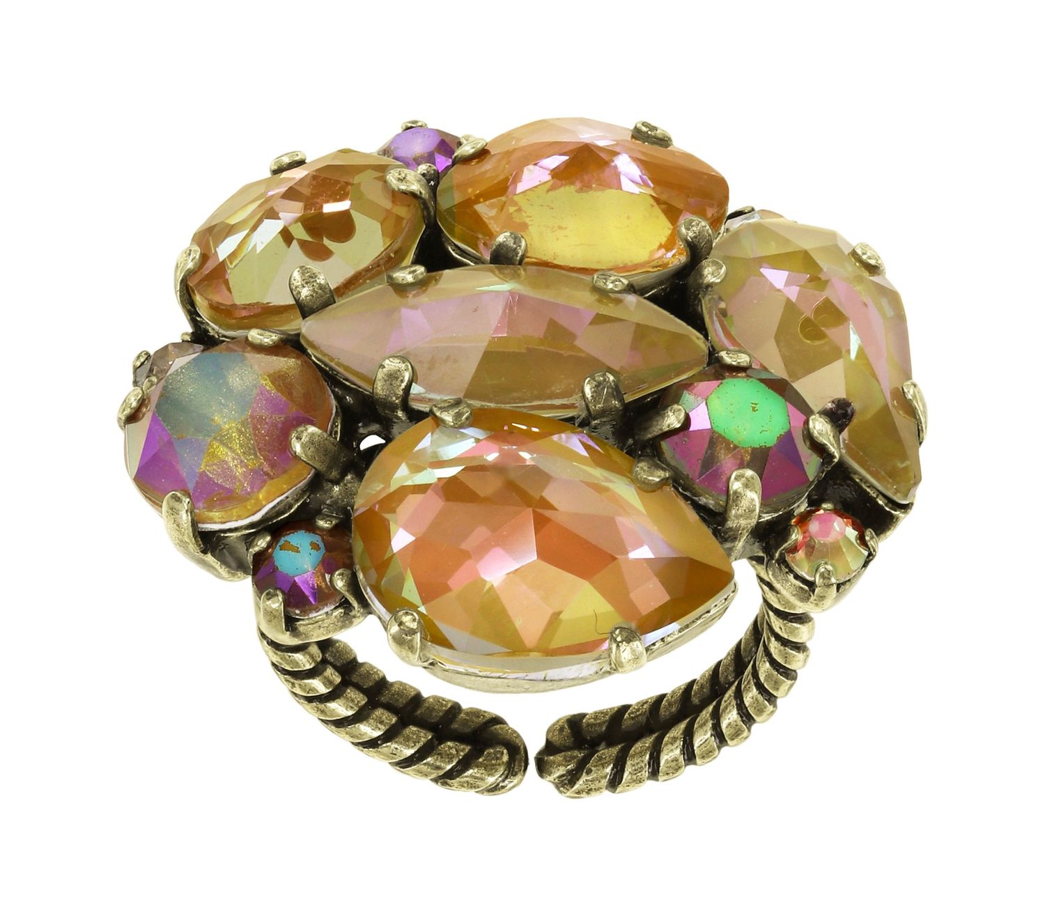 Konplott Ring "Afternoon Tea de Luxe" brown