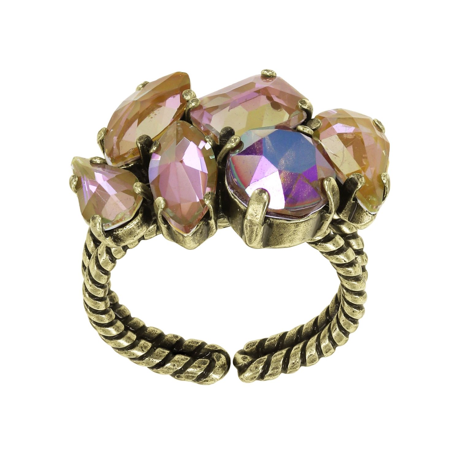 Konplott Ring "Afternoon Tea de Luxe" brown