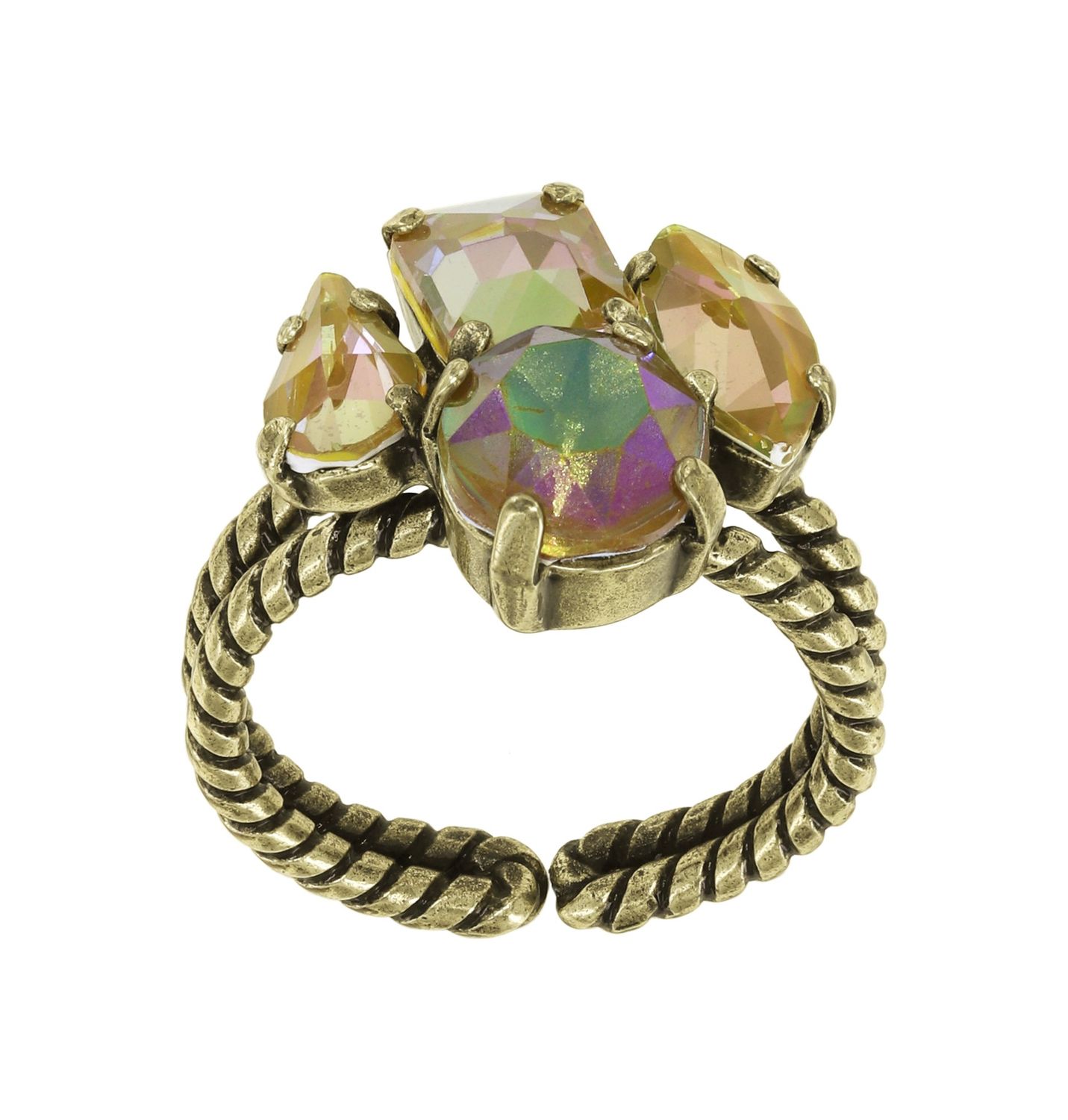 Konplott Ring "Afternoon Tea de Luxe" brown