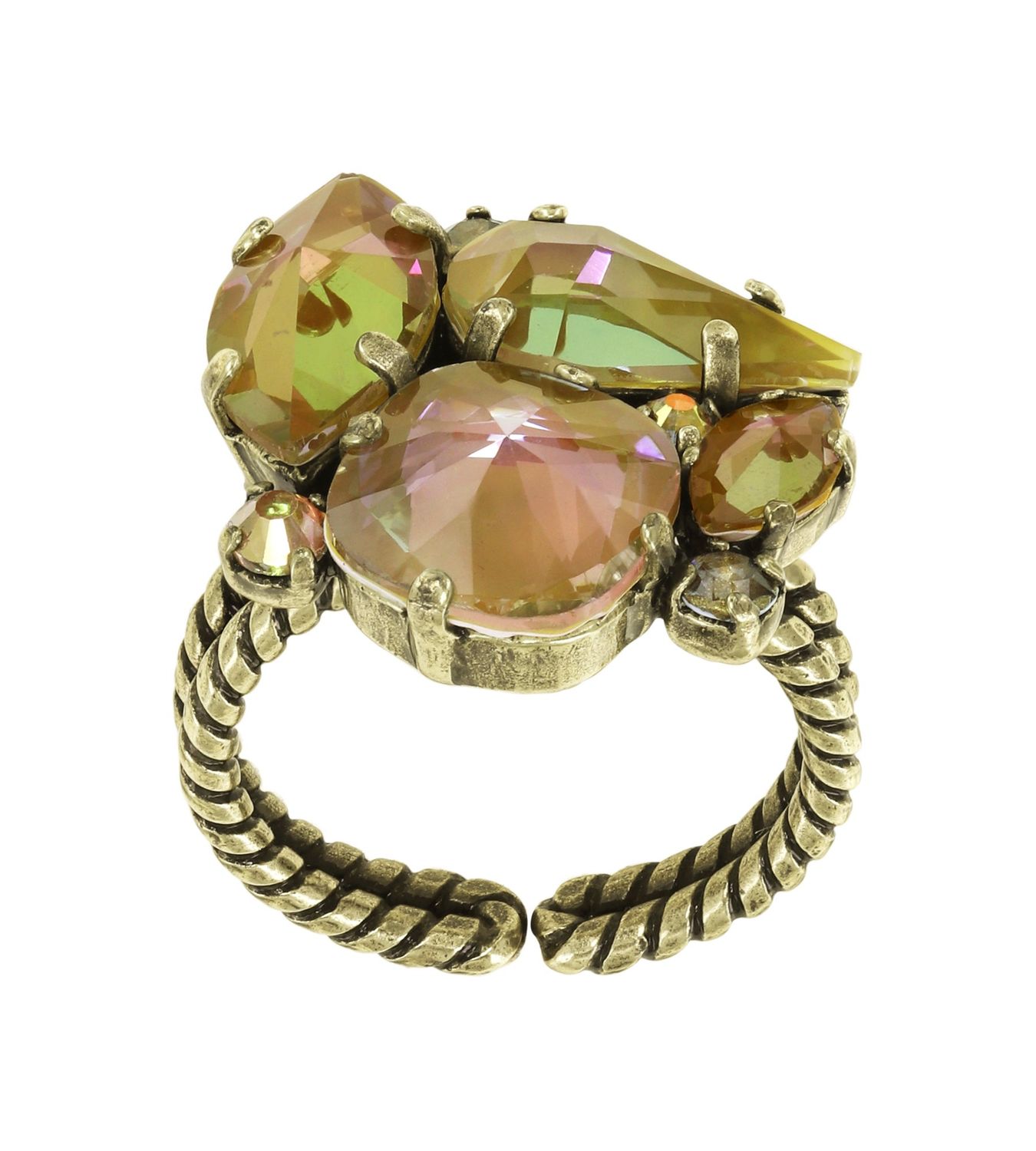 Konplott Ring "Afternoon Tea de Luxe" brown