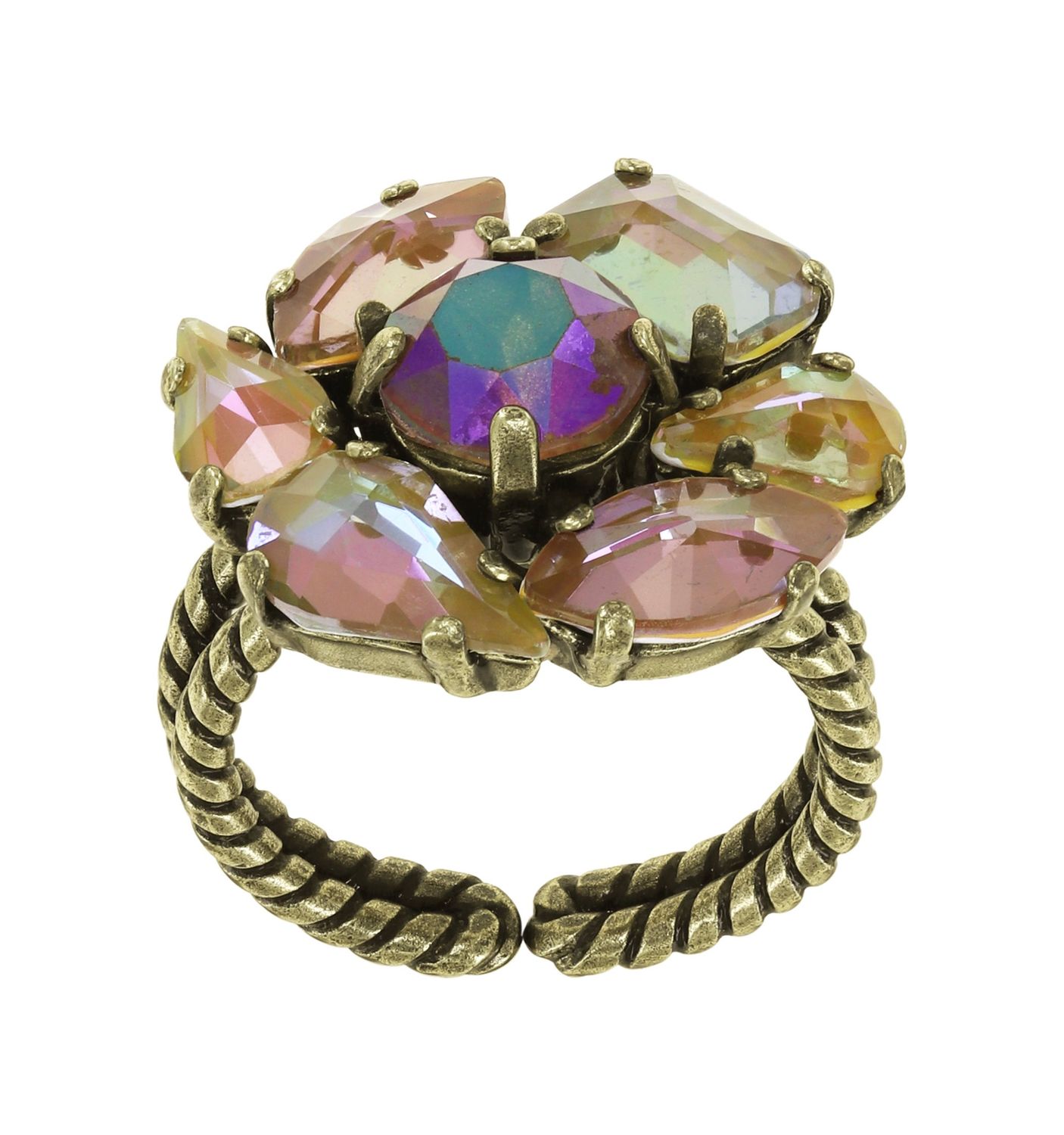 Konplott Ring "Afternoon Tea de Luxe" brown