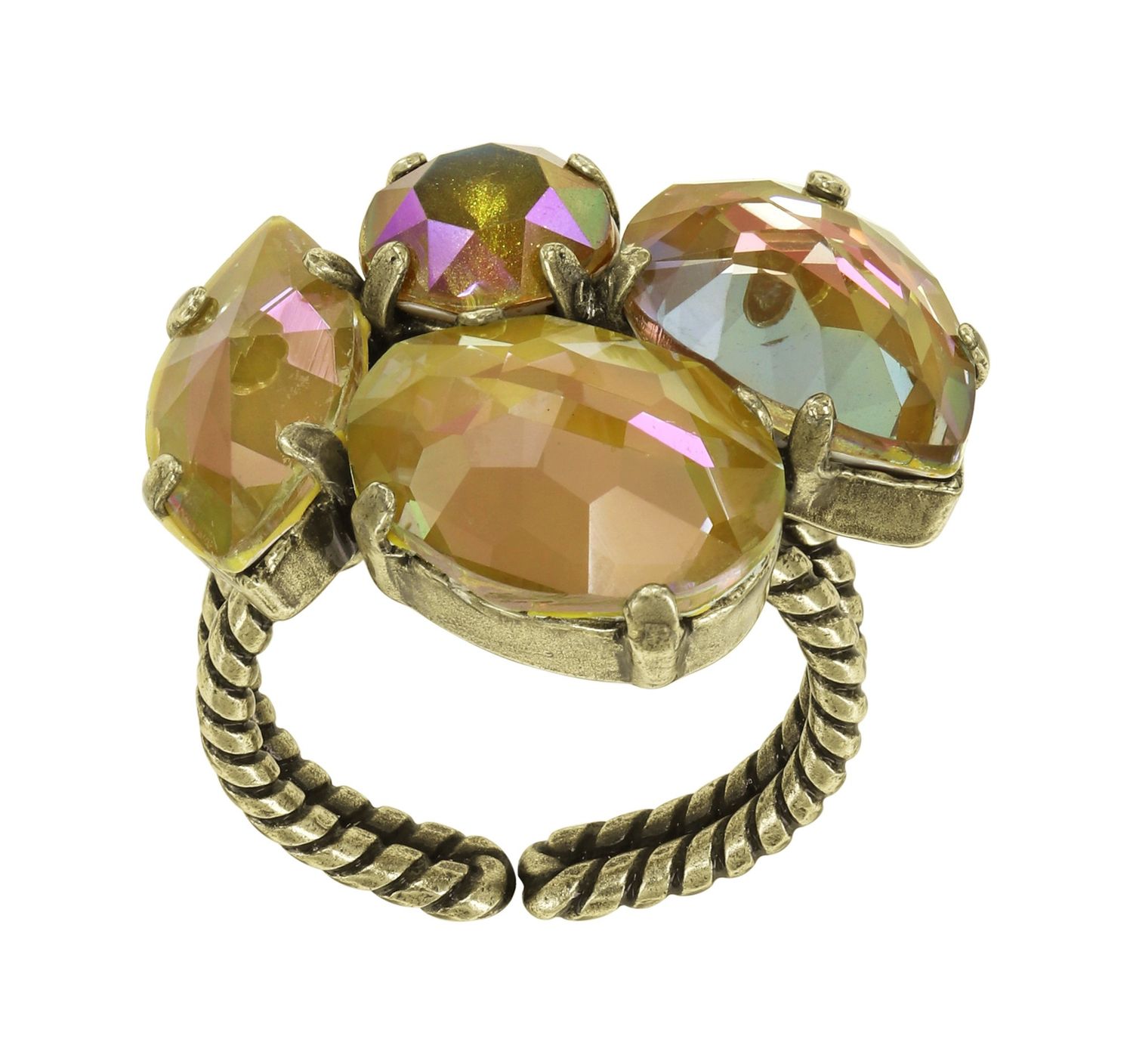 Konplott Ring "Afternoon Tea de Luxe" brown