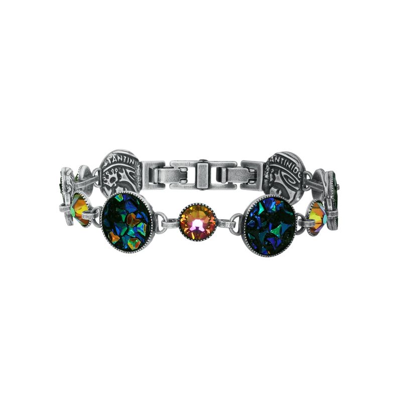 Konplott Armband Konplott Armband "Studio 54" blue/green