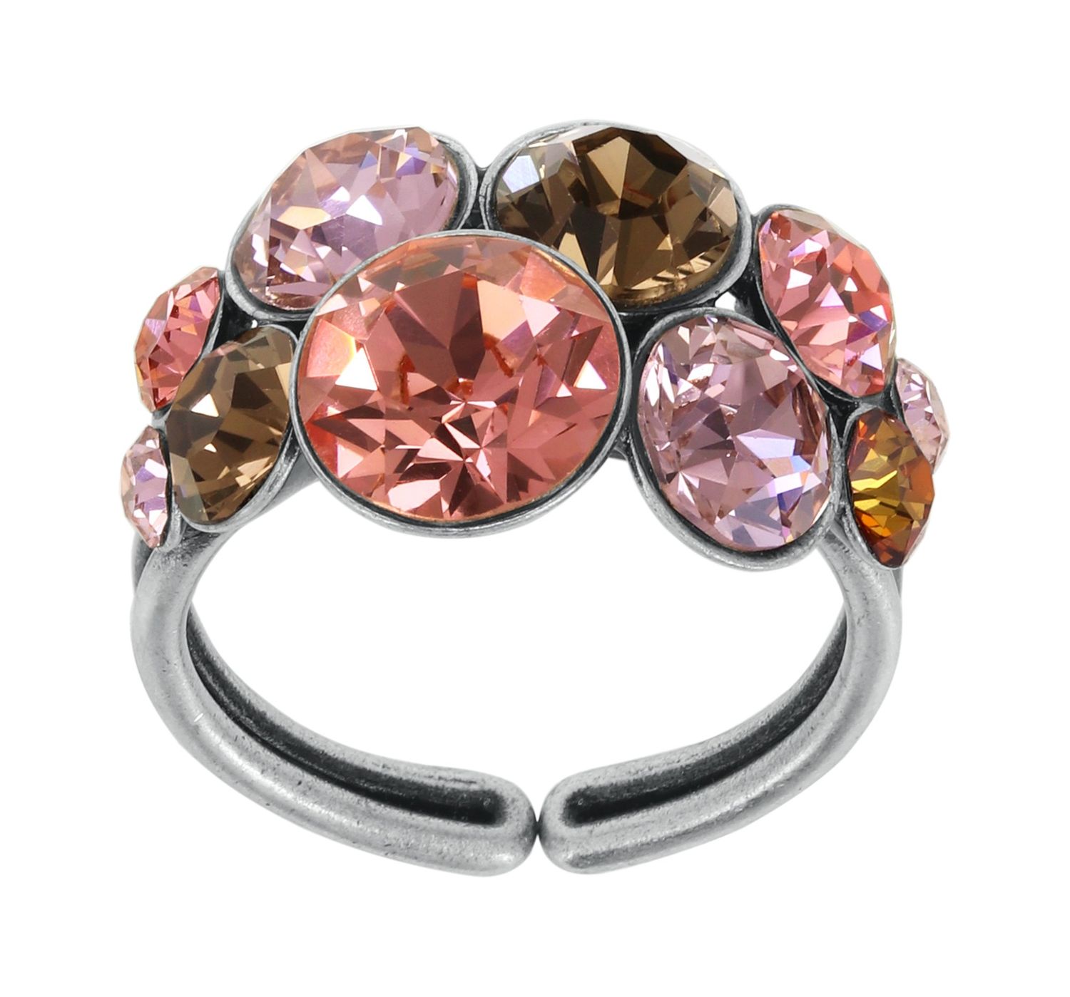 Konplott Ring "Petit Glamour" pink